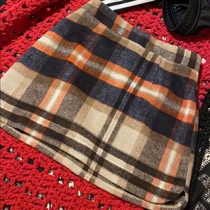 Forever 21 Plaid Skirt
